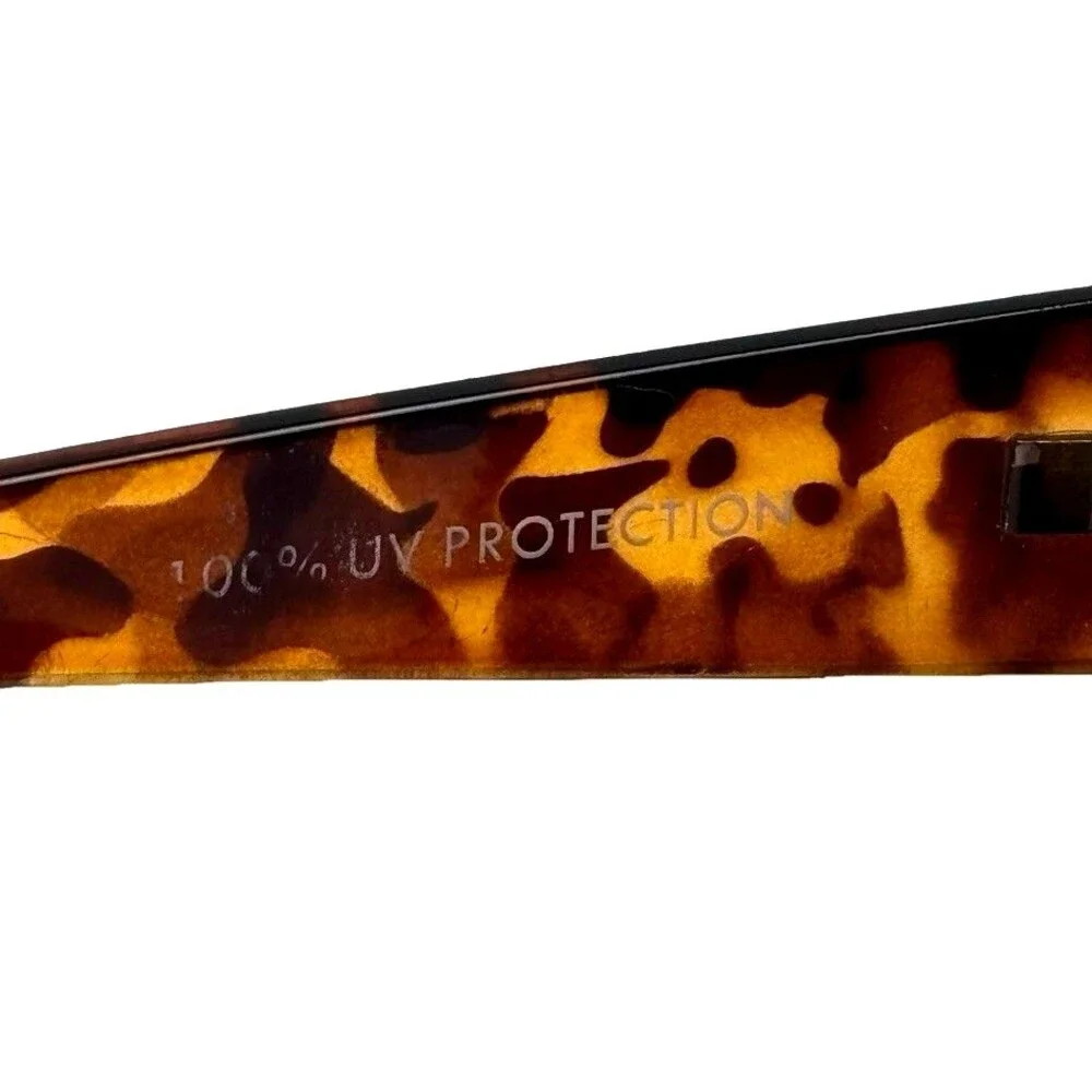 Y2K Women’s Sunglasses Square Rounded Edge Tortoise Express Limited